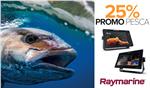 Raymarine Promo Pesca 25% di sconto sui display, moduli ecoscandaglio e trasduttori
